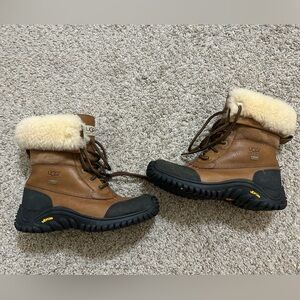 UGG Adirondack ll Otter Brown Waterproof Bella Winter Boots Women's Size 7 Lined